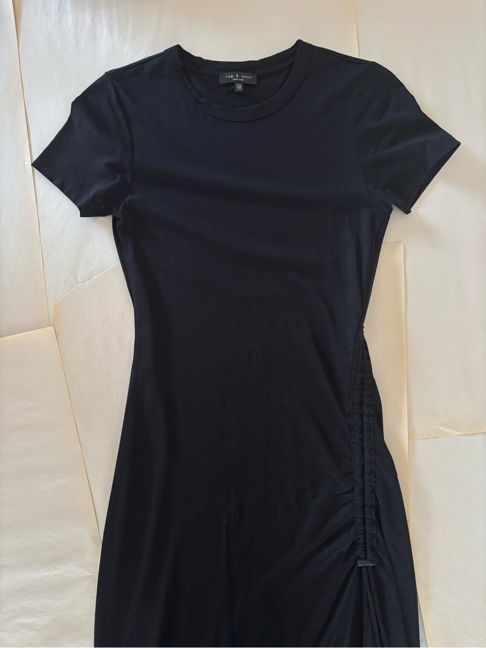 Rag & Bone - Black Midi Dress